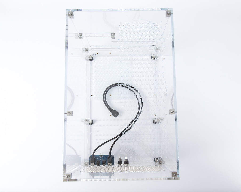 MITX 360 Clear Acrylic Computer Case – TOMA Fabrications Company